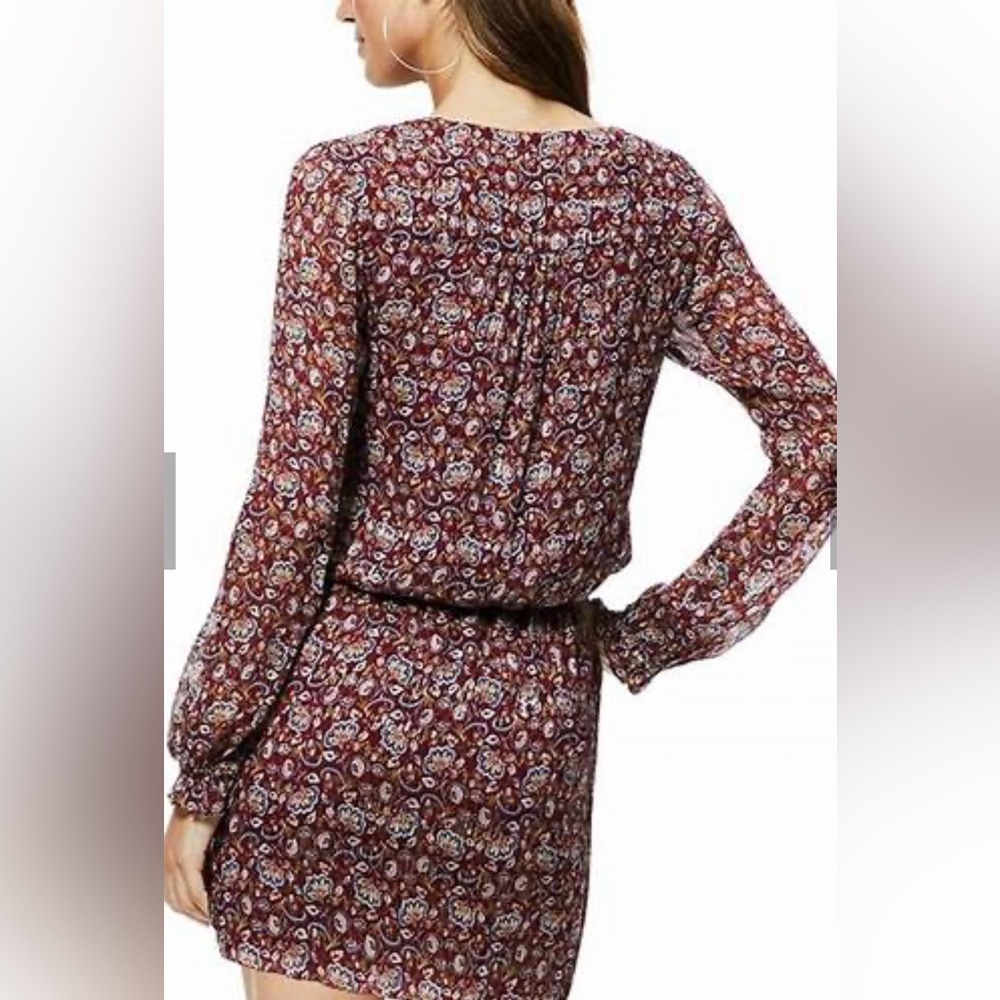 Ramy Brook Vina Printed Paisley Dress Size Medium - Picture 2 of 2